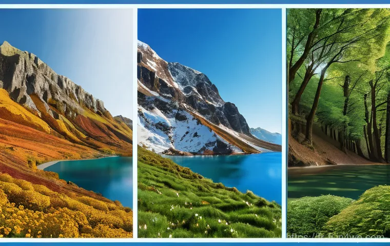 숲 테라피와 자연 관찰의 중요성 - Here are three detailed image prompts in English, adhering to all the specified guidelines: