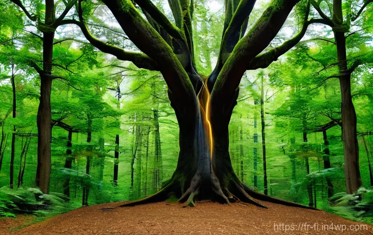 숲 테라피 관련 도서 추천 - **Prompt 1: Serene Forest Bathing for Inner Peace**
    "A peaceful adult woman, dressed in comforta...